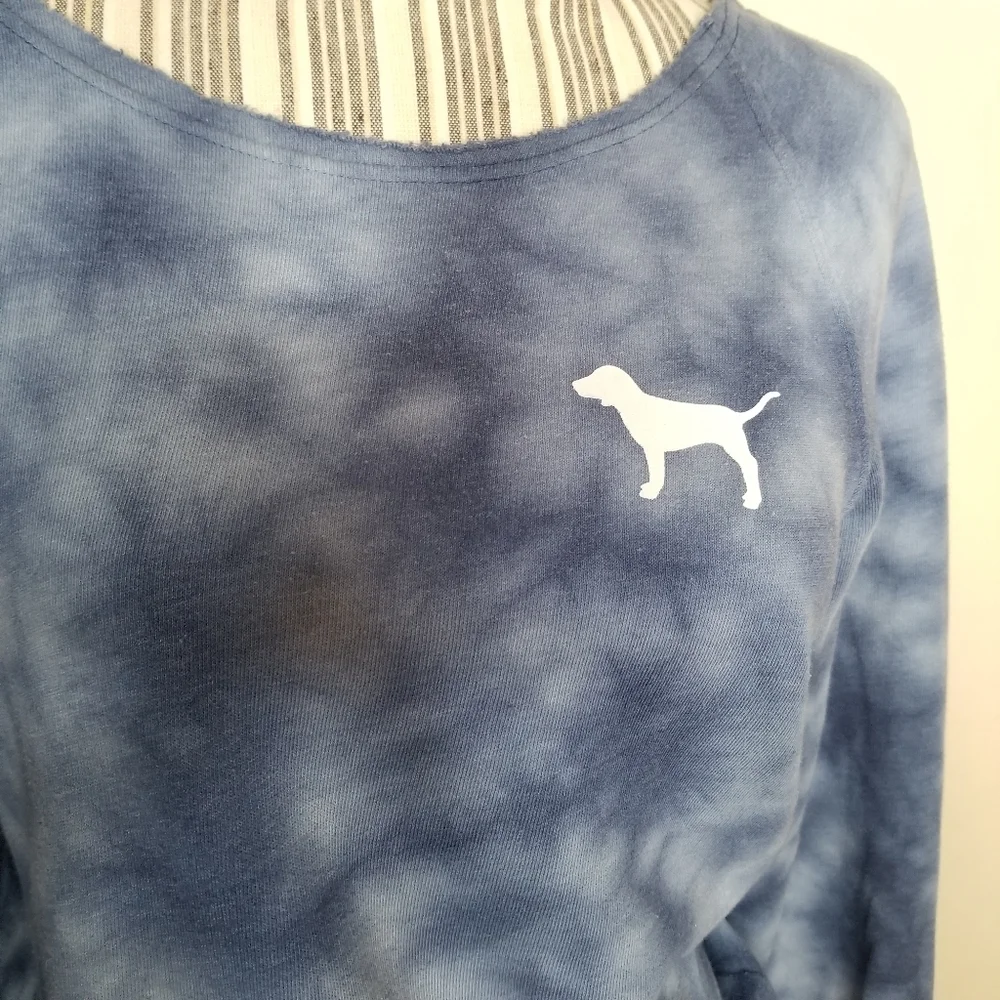 Victoria Secret PINK Tie Dye Oversized Sweatshirt - Picture 3 of 8